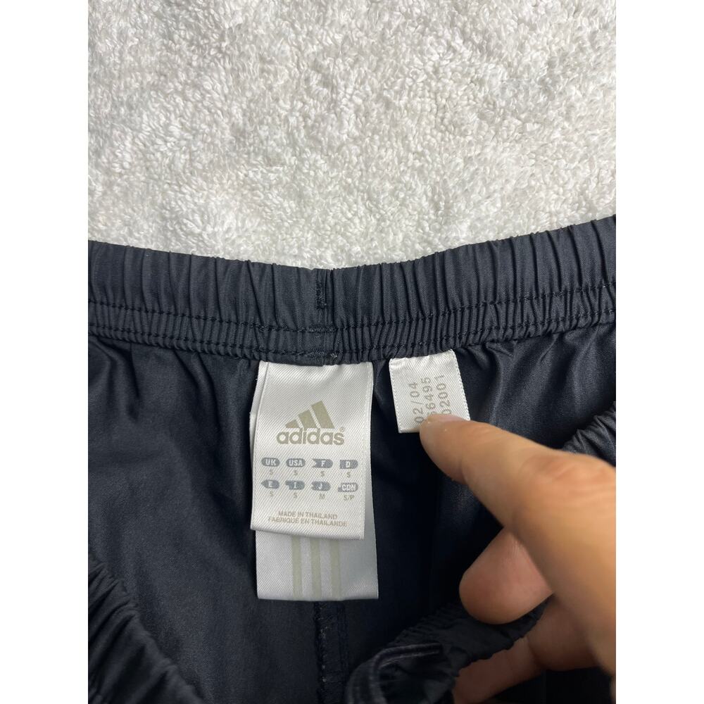 adidas Black Athletic Shorts with White Side Stripes - Picture 3 of 3